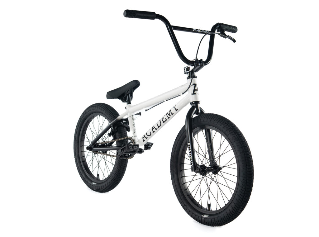 Academy 18 Inch Trooper BMX Bike White Black fade