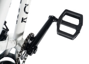 Academy 18 Inch Trooper BMX Bike White Black fade
